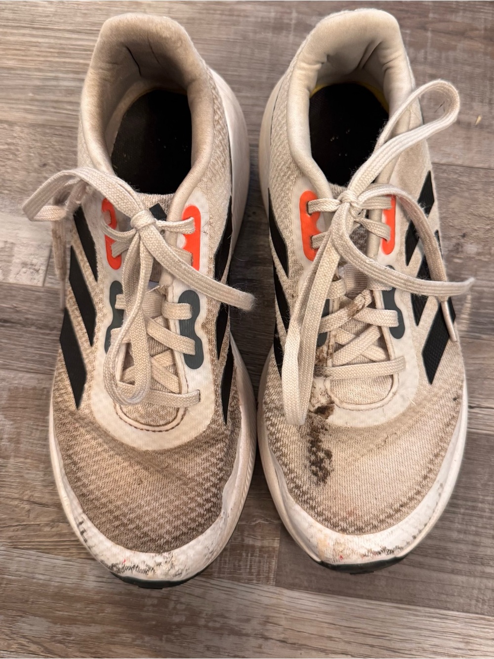 Very well worn adidas women shoes